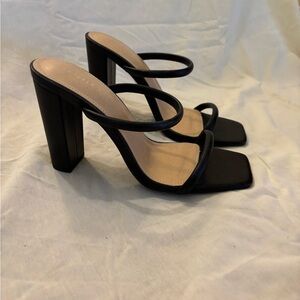Elegant Black Women's Heels